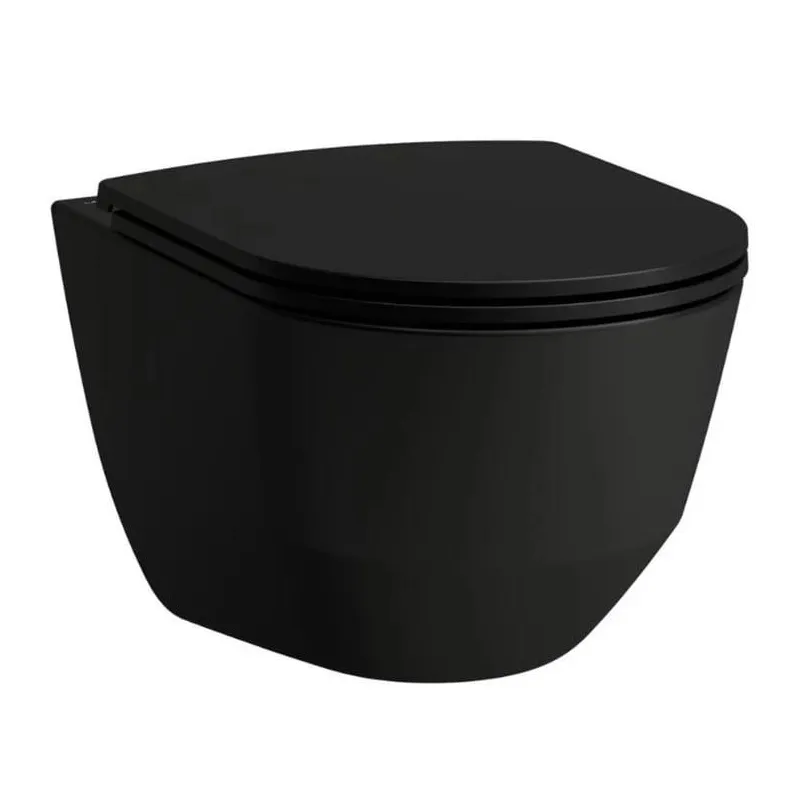Pakaramais tualetes pods PRO 53, melns