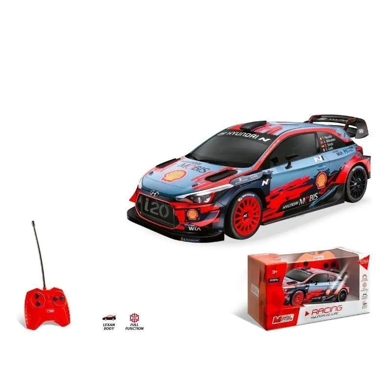 Bērnu rotaļu mašīnīte Mondo Hyundai I20 WRC 13-63669. 1:28