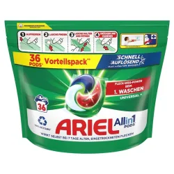 Ariel All-in-1 PODS Universal Kапсулы Для Cтирки, 36 Cтирки