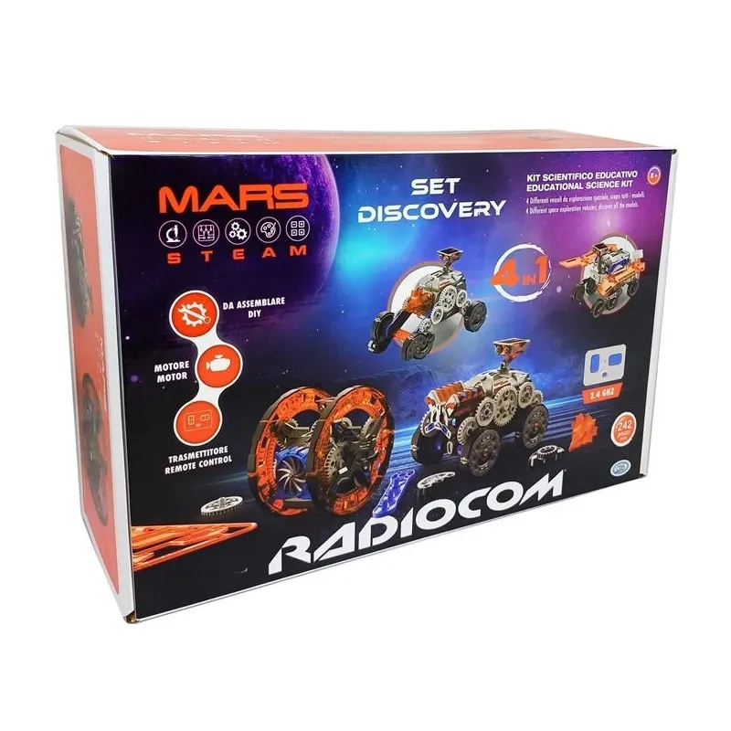Interaktīva rotaļlieta Mars Radiocom 4in1 40966