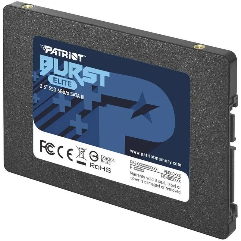 Cietais disks ,SSD, Patriot Burst Elite. 2.5. 240 GB