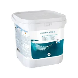 Agent for pool water 4 actions 5kg tb