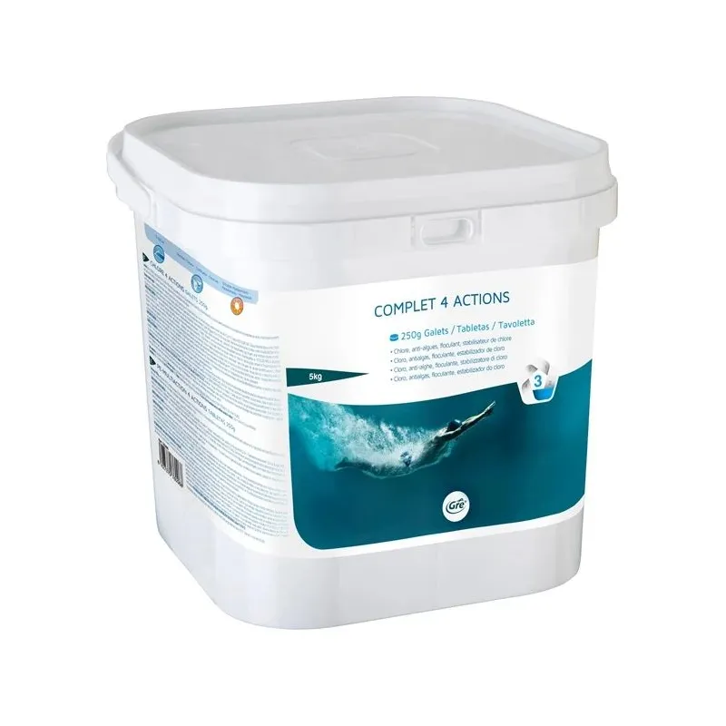 Baseina apkopes piederumi Pool Expert COMPLET4ACTIONS 5kg