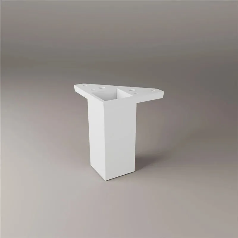 Kājiņa Rei 40x40x100. balta