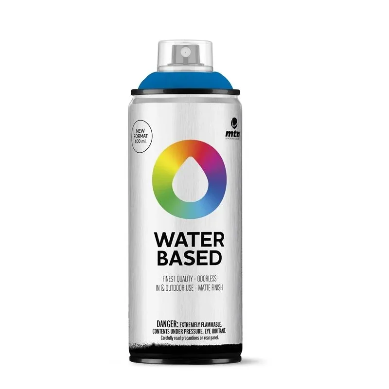 Krāsu aerosoli Montana Water Based RV-30. zils. 0.4 l
