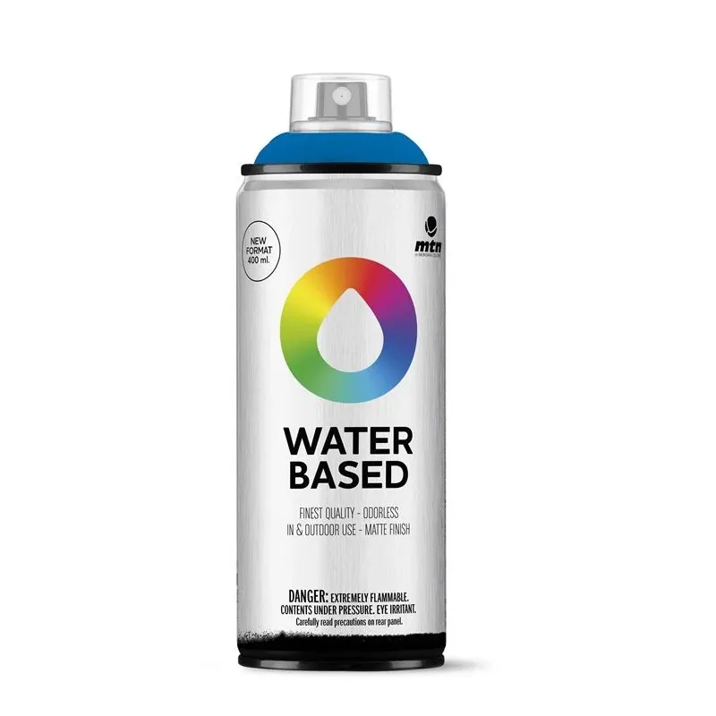 Krāsu aerosoli Montana Water Based RV-30. zils. 0.4 l