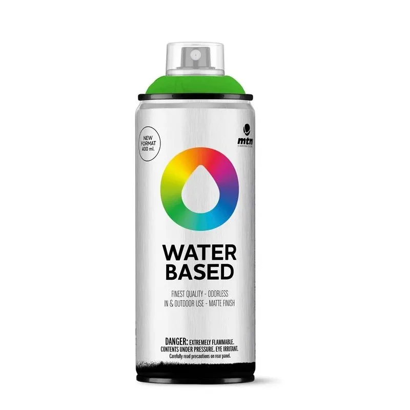Krāsu aerosoli Montana Water Based RV-6018. gaiši zaļš. 0.4l