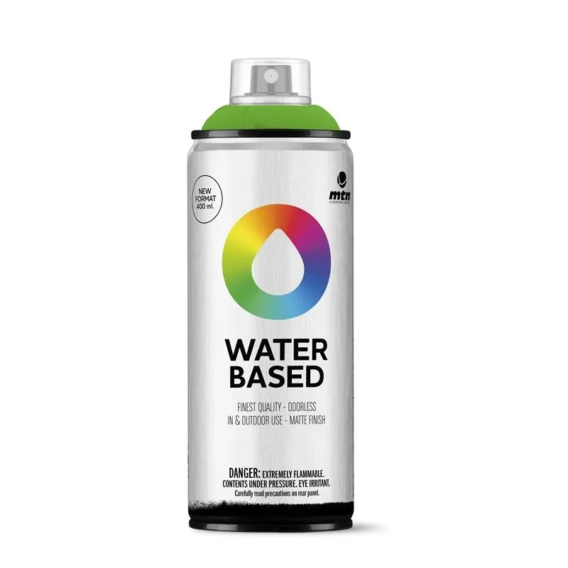 Krāsu aerosoli Montana Water Based RV-6018. gaiši zaļš. 0.4l