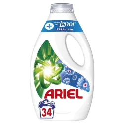 Liquid washing ariel fresh air 34w 1.7l