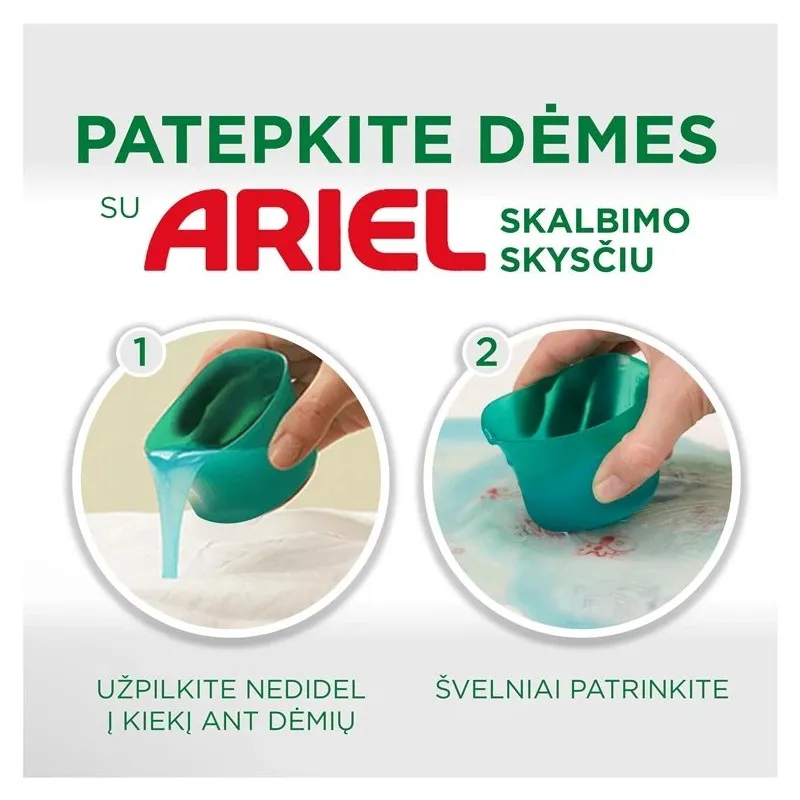 Šķidrs mazgāšanas līdzeklis Ariel Fresh Air. 1.7 l