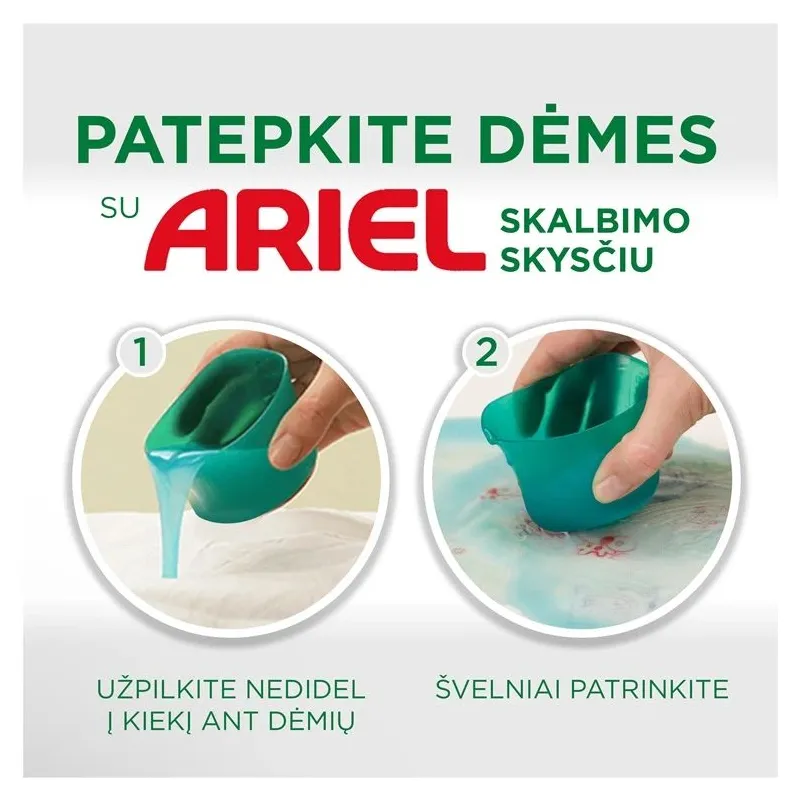 Šķidrs mazgāšanas līdzeklis Ariel Fresh Air. 1.7 l