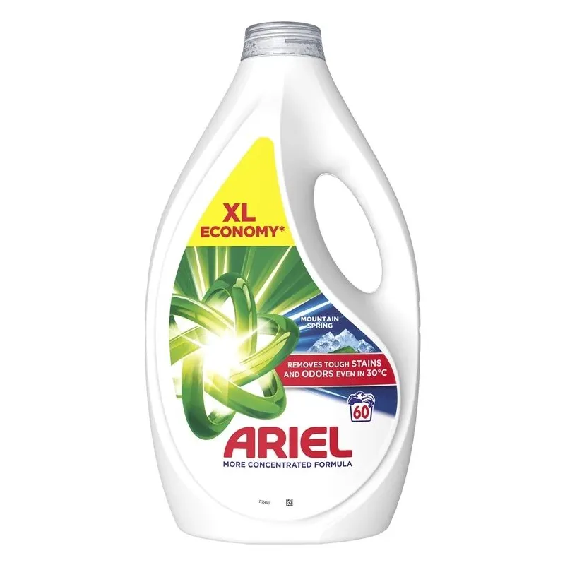 Šķ veļ pulv ariel mountain 60 mazg 2.7l