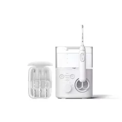 Philips - Oral Irrigator - HX3911-40 Sonicare Power Flosser 7000 - 600 ml - Number of heads 4 - White