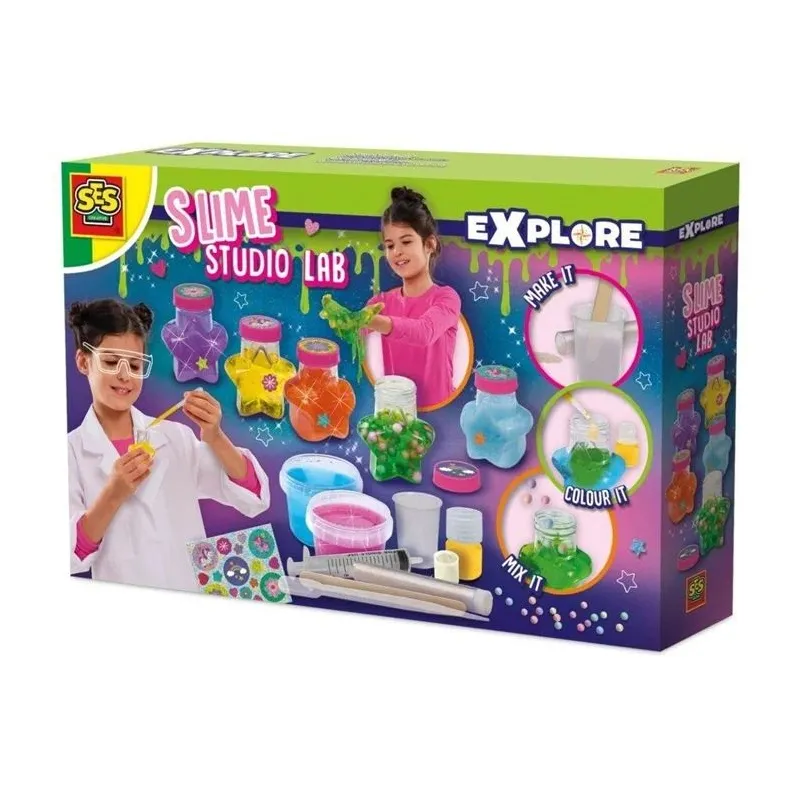 Radošais komplekts SES Creative Slime Studio 25143