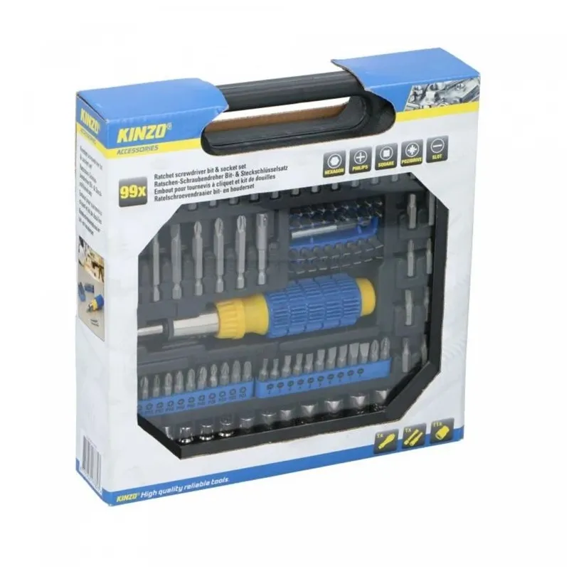 Skrūvgriežu uzgaļu komplekts Edco 871125217782