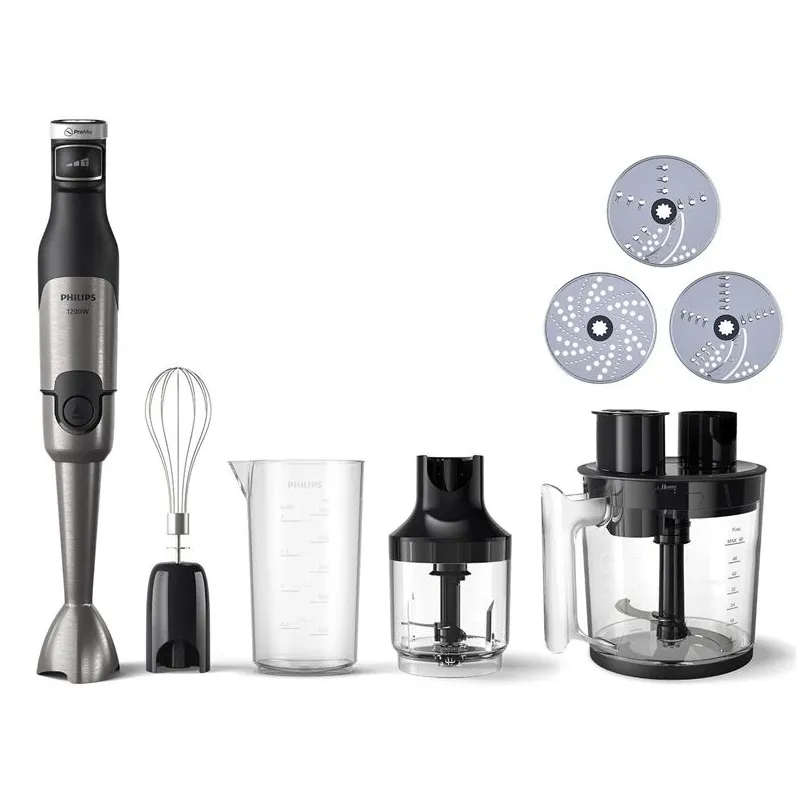 Rokas blenderis Philips HR2685-00. melna-nerūsējošā tērauda