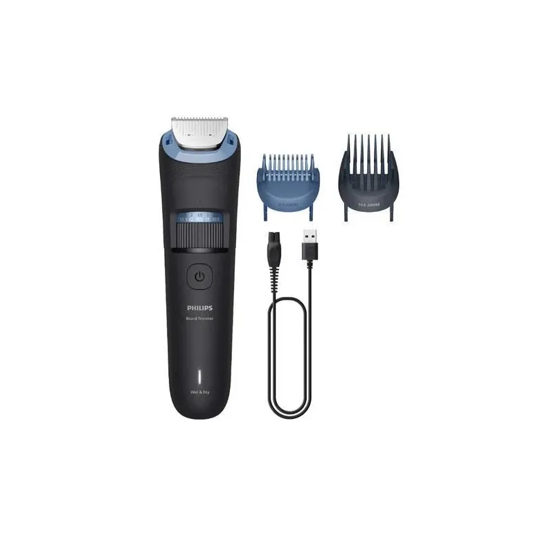 Bārdas trimmeris Philips 3000 BT3665-15. li-ion. tumši zila