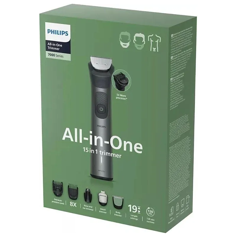 Daudzfunkcionāls ķermeņa un sejas skuveklis MG7921-15