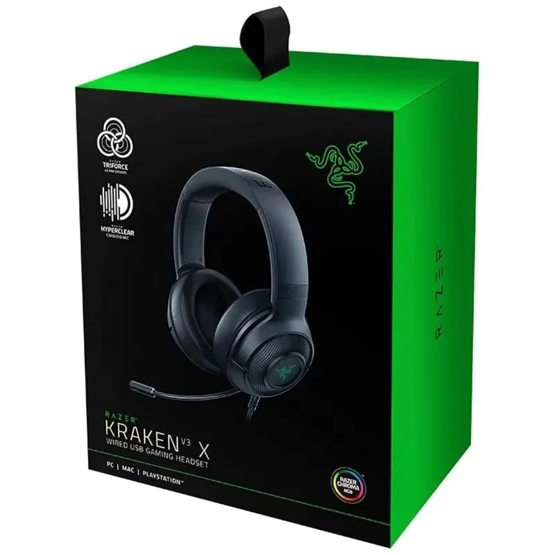 Spēļu austiņas Razer Kraken V3 X