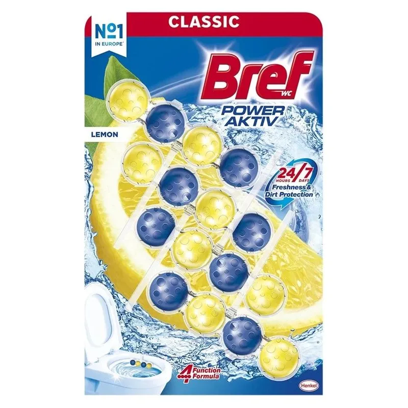 Klozetpoda ziepes Bref Power Active Lemon. 200 g