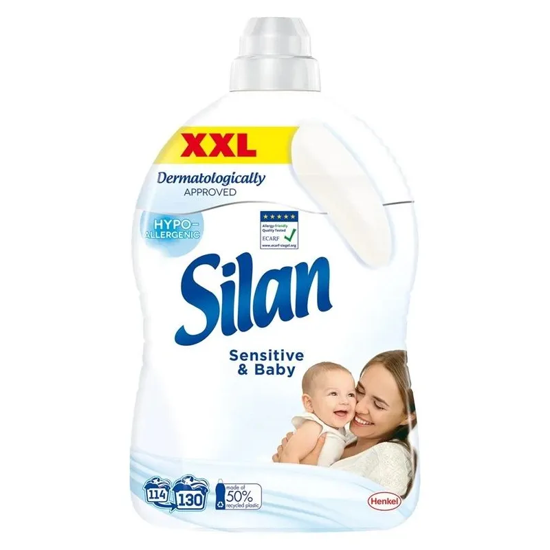 Softe fabric silan sensitive 2.86l 130w