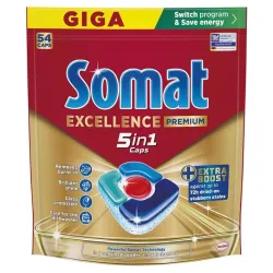 Dishwasher caps somat premium 5in1 54pcs