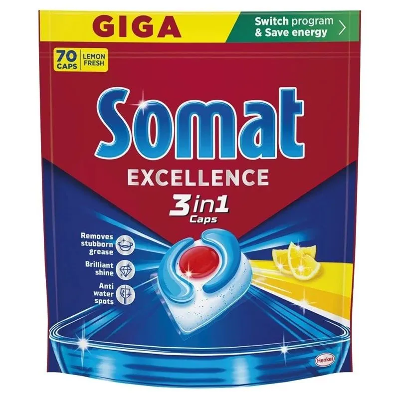 Kapsulas trauku mazg somat lemon 70gab