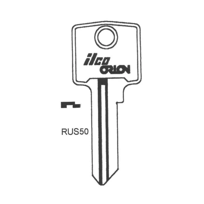 Atslēgas sagatave rus50- shi-2d shilute ,jma,