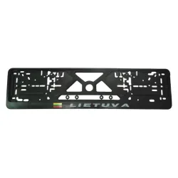 Autonumbri raam, siiditrükk. 1 tk