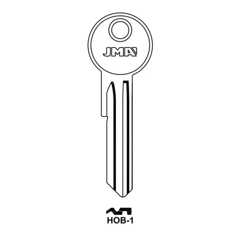 Atslēgas sagatave JMA HOB-1. 5 gab. iepakojumā