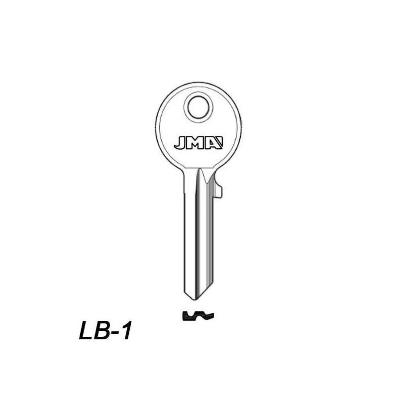 Atslēgu izejmateriāls Jma LB-1. 1 gab.