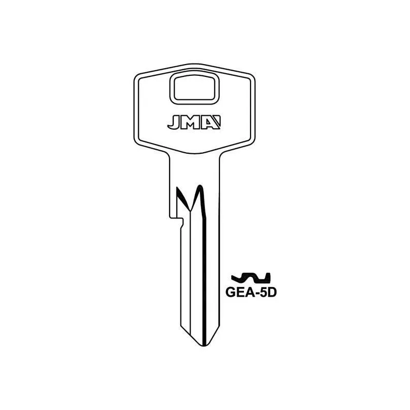 Atslēgas sagatave gea-5d universal ,5, ,jma,