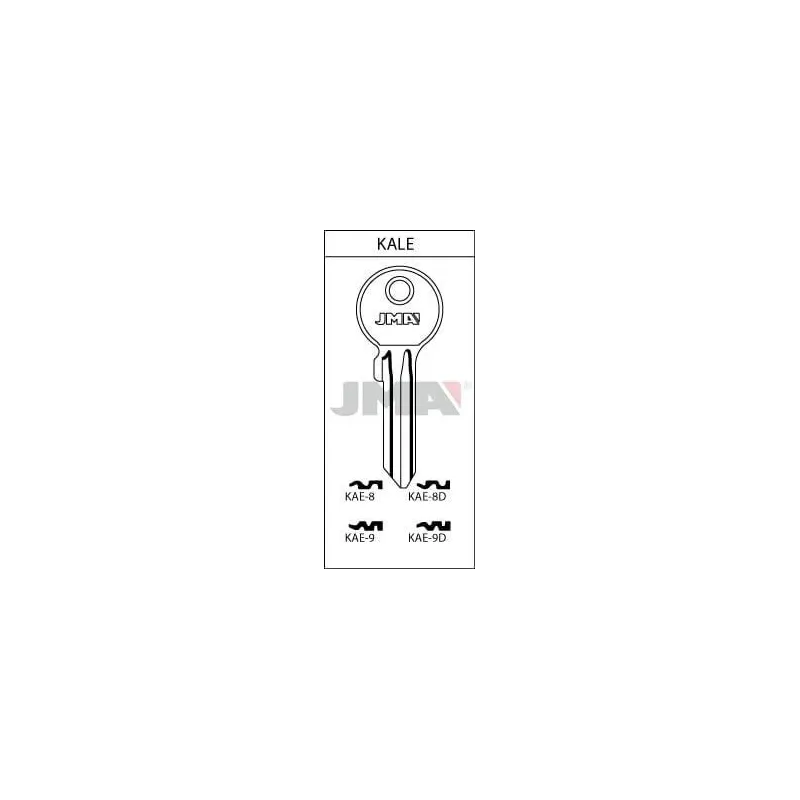 Atslēgas sagatave kae-8d ,jma,