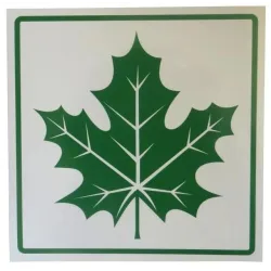 Automobiļa uzlīme kļavas lapa lip018