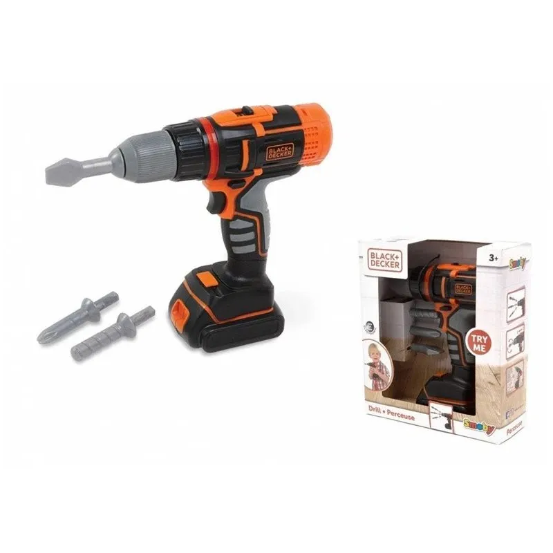 Rotaļu meistara instruments. urbis Smoby Black & Decker