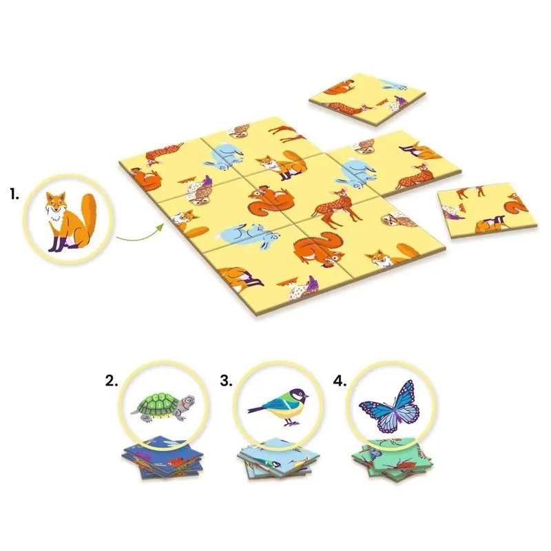 Galda spēle Djeco Sologic Animo DJ00808