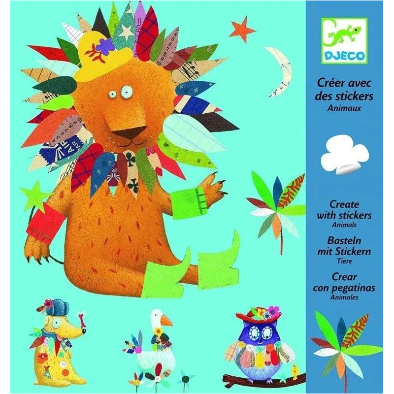 Dekorēšanas komplekts Djeco DJ08932. daudzkrāsaina