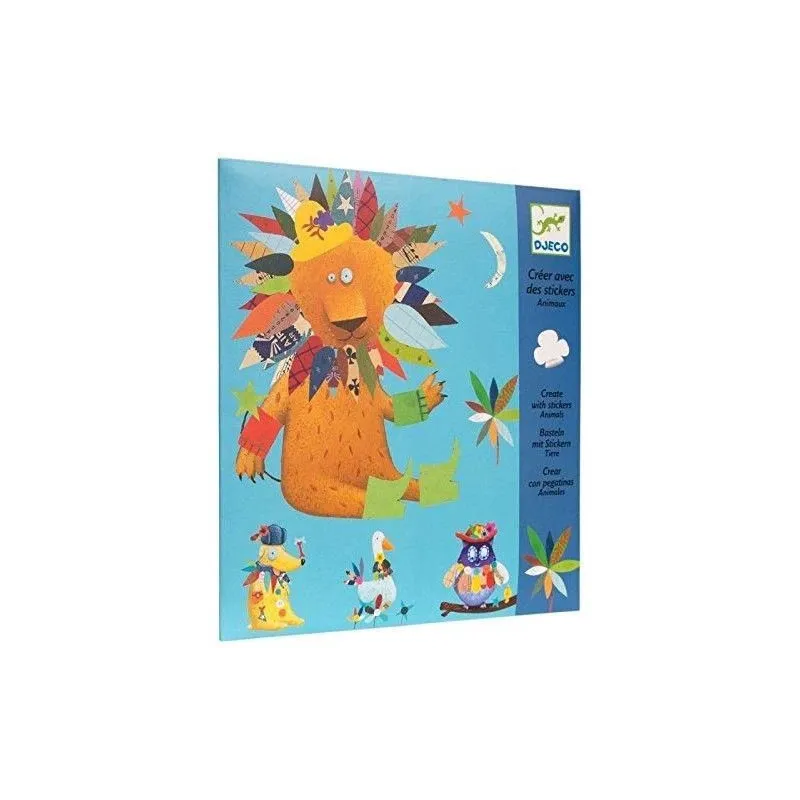 Dekorēšanas komplekts Djeco DJ08932. daudzkrāsaina