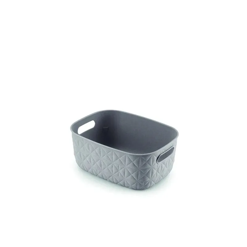 Groziņš Curver. 4 l. pelēka. 26 x 19 x 11 cm