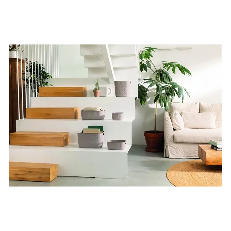 Groziņš Curver. 4 l. pelēka. 26 x 19 x 11 cm