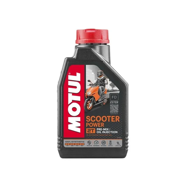 Eļļa motul scooter power 2t 1l