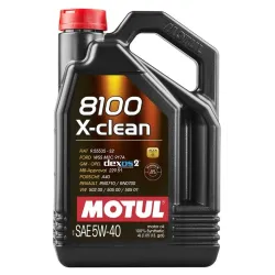 Automobiļu motoreļļa motul 8100xclean 4l