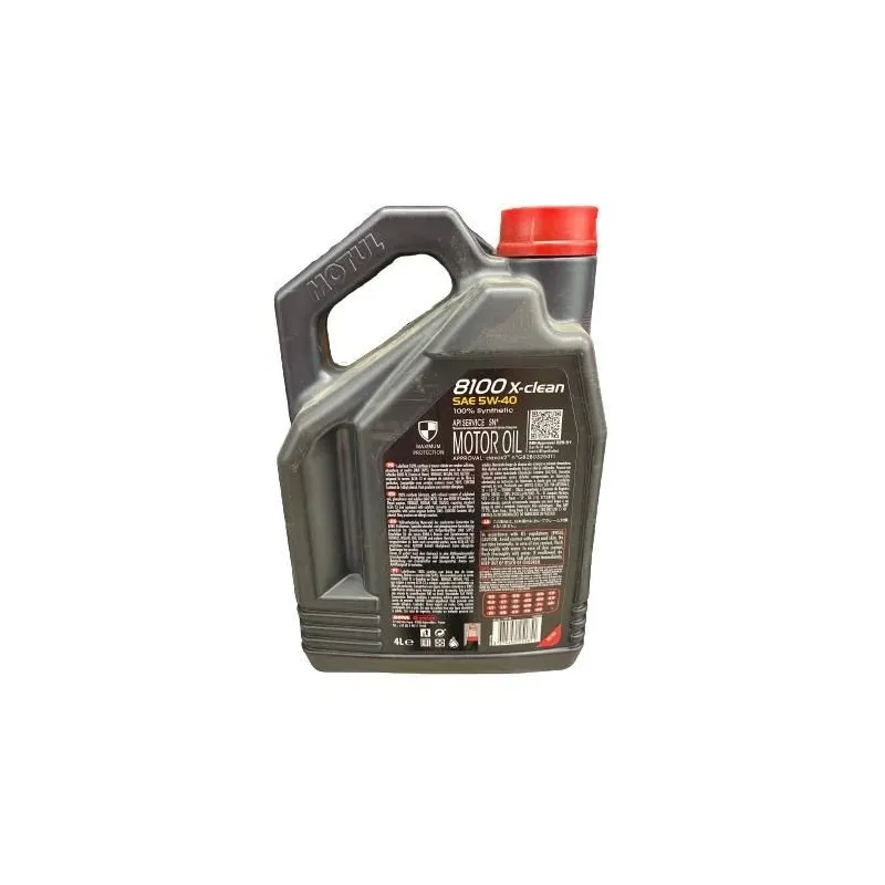 Automobiļu motoreļļa motul 8100xclean 4l