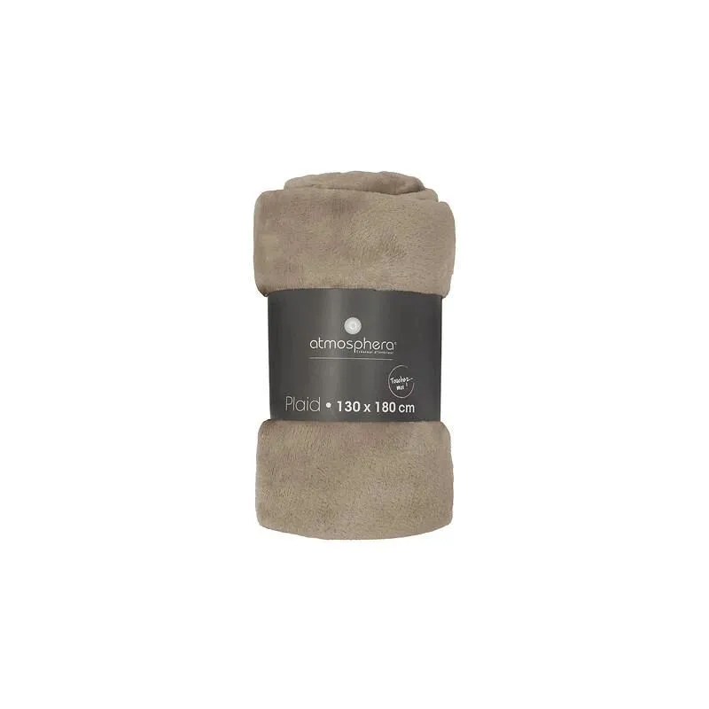 Pledi Atmosphera 156047D. bēša. 130 cm x 180 cm