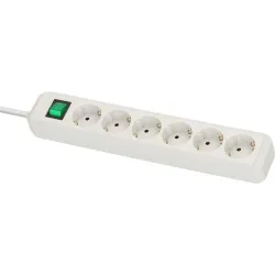 Ext cord 1159520423 3m 6v white