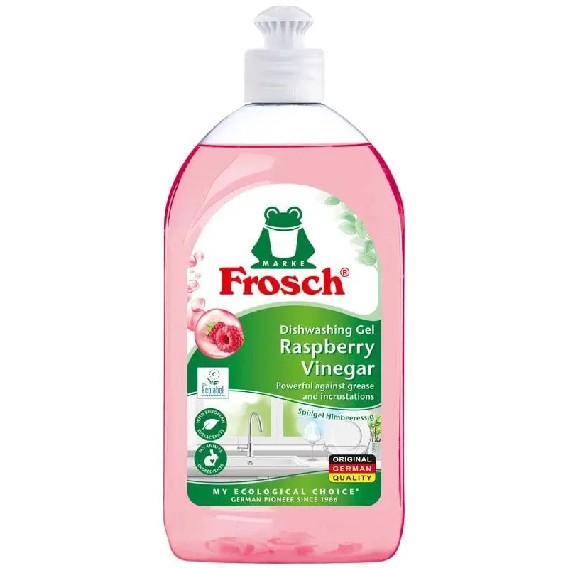 Trauku mazgāšanas līdzeklis Frosch AR AVIEŠU AROMĀTU. 0,5 l
