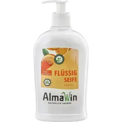 Šķidrās ziepes ekoloģiska AlmaWin. apelsīns. 0.5 l. 1 gab.