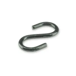 Āķi s-veida 4.0x35 antīki melni 7gab ,suki,