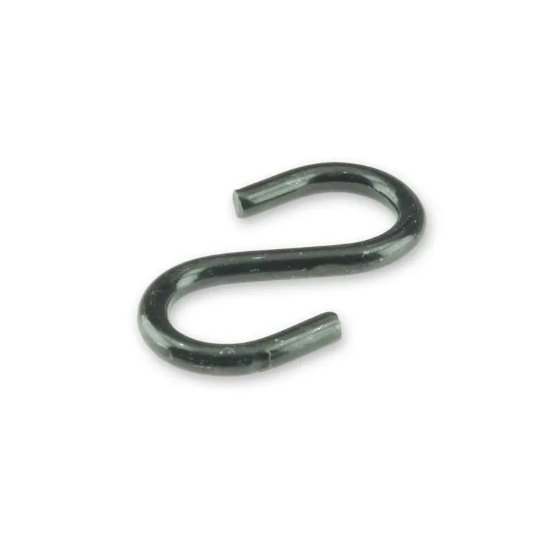 Āķi s-veida 4.0x35 antīki melni 7gab ,suki,