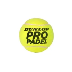 Padel tenisa bumba Dunlop PRO Padel. 3 gab.